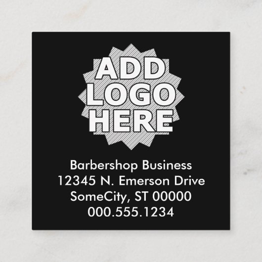 vierkante coupon (Achterkant)