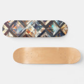 Vierkante Diamond Skateboard (Horizontaal)