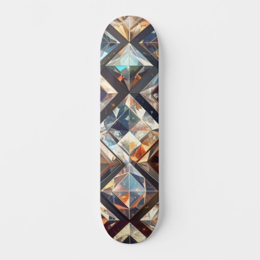 Vierkante Diamond Skateboard (Voorkant)