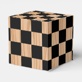 Vierkante Doosjes Checkers Klassieke Favor Dozen (Achterkant)