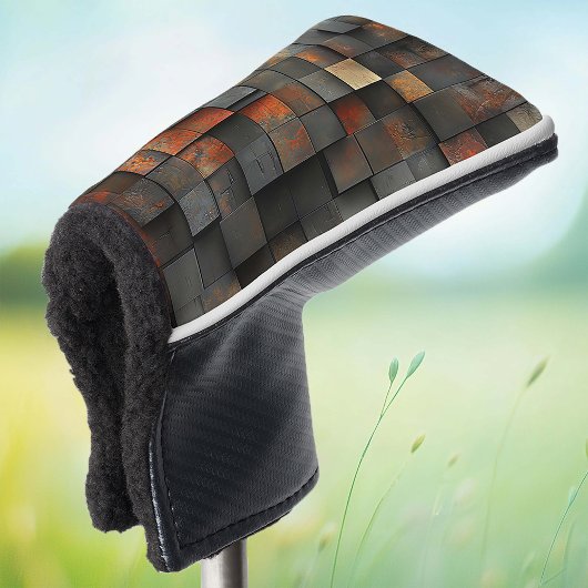 Vierkante dozen Abstract Golfheadcover