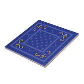 Vierkante druppels tegeltje (Zijkant)