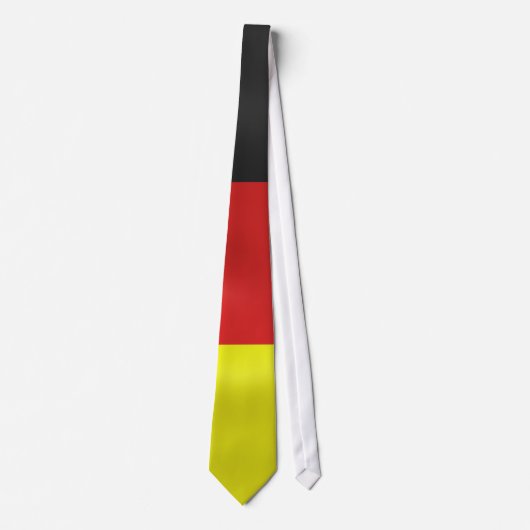 vierkante duitse vlag gedraaid stropdas (Voorkant)