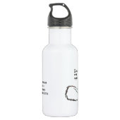 Vierkante eekhoorn waterfles  (Achterkant)