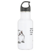 Vierkante eekhoorn waterfles  (Voorkant)