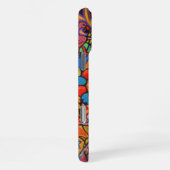 Vierkante Fear City Phone cases van Casagiovanovic iPhone Hoesje (Rechterkant)