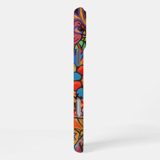 Vierkante Fear City Phone cases van Casagiovanovic iPhone Hoesje (Rechterkant)