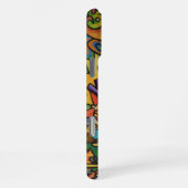 Vierkante Fear City Phone cases van Casagiovanovic iPhone Hoesje (Rechterkant)