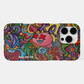 Vierkante Fear City Phone cases van Casagiovanovic iPhone Hoesje (Achterkant horizontaal)