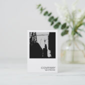Vierkante foto 0107 - onder Bouwnijverheid - grijs Visitekaartje (Staand voorkant)
