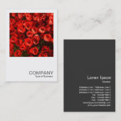 Vierkante foto 01 - Tulpen Visitekaartje (Voorkant / Achterkant)