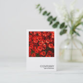 Vierkante foto 01 - Tulpen Visitekaartje (Staand voorkant)