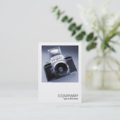 Vierkante foto 020 - Oude camera Visitekaartje (Staand voorkant)