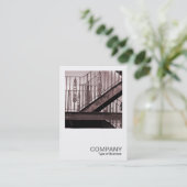 Vierkante foto 0235 - Victoriaans brandtrap Visitekaartje (Staand voorkant)