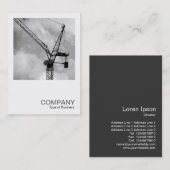 Vierkante foto 0247 - Torenkraan Visitekaartje (Voorkant / Achterkant)