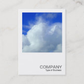 Vierkante foto 0258 - Wolken Visitekaartje (Voorkant)