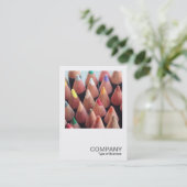 Vierkante foto 0421 - Kleurenpennen Visitekaartje (Staand voorkant)