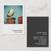 Vierkante foto 0427 - Favoriete baars Visitekaartje (Voorkant / Achterkant)