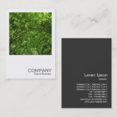 Vierkante foto 0481 - Bos overkapping Visitekaartje (Voorkant / Achterkant)