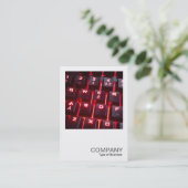 Vierkante foto 0555 - Ggloeiend toetsenbord Visitekaartje (Staand voorkant)