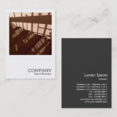 Vierkante foto 060 - Schaduwen op de Stappen Visitekaartje (Voorkant / Achterkant)