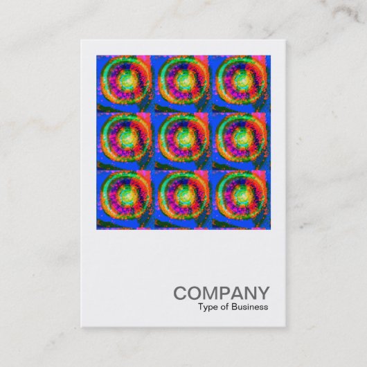 Vierkante foto 076 - ze zeggen de Zon Zingt Visitekaartje (Voorkant)