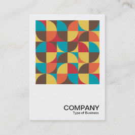 Vierkante foto - Abstracte geometrische 110421v5 Visitekaartje