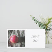 Vierkante foto - Apple Bedankkaart (Staand voorkant)