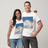 Vierkante foto - Cloud T-shirt (Unisex)