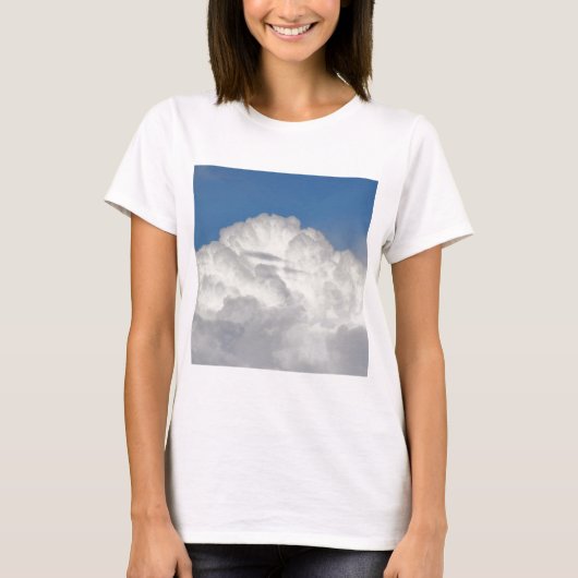Vierkante foto - Cloud T-shirt (Voorkant)