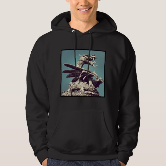 Vierkante foto - Dragon Hoodie (Voorkant)