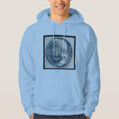 Vierkante foto - JFK halve dollar Hoodie (Voorkant)