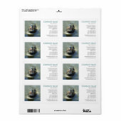 Vierkante foto - Little Trawler Etiket (Full Sheet)