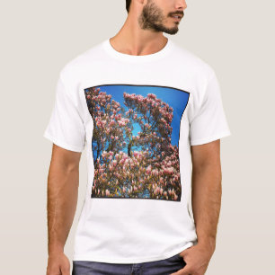 Vierkante foto - Magnolia Bloesem T-shirt
