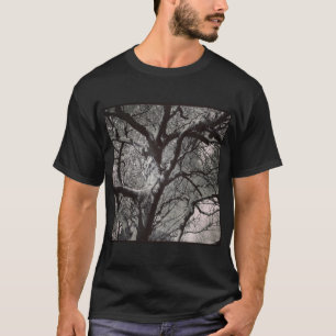 Vierkante Foto - Magnolia Boom in Vroeg Voorjaar T-shirt