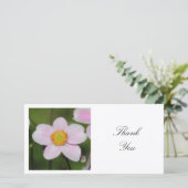 Vierkante foto - Mallow Bedankkaart (Staand voorkant)