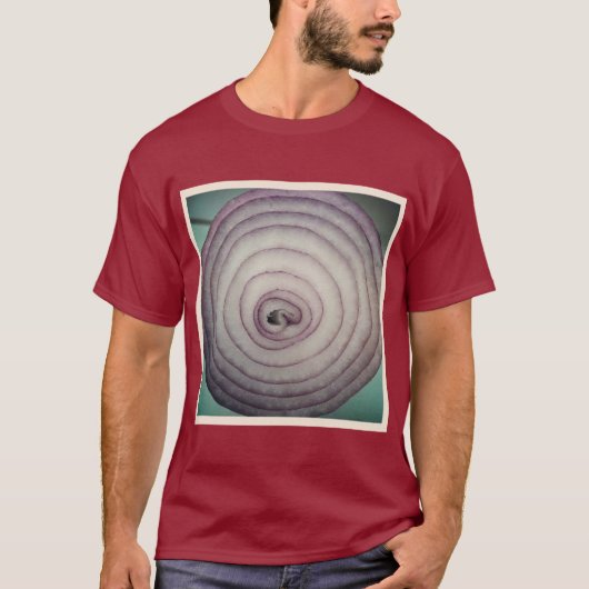 Vierkante foto - Red Onion T-shirt (Voorkant)