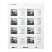 Vierkante foto — Steenstomen Etiket (Full Sheet)