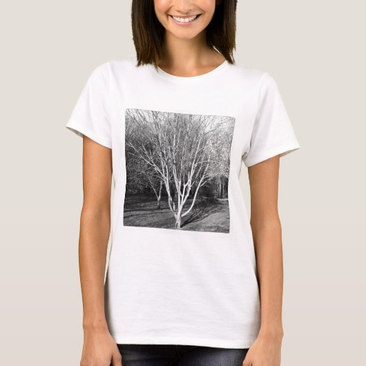 Vierkante foto - structuur t-shirt (Voorkant)