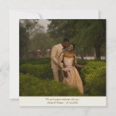 Vierkante foto Tropical Peacock Palm Sla de datum (Achterkant)