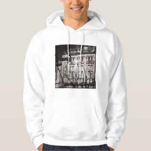 Vierkante foto - Universiteit Hoodie