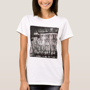 Vierkante foto - Universiteit T-shirt