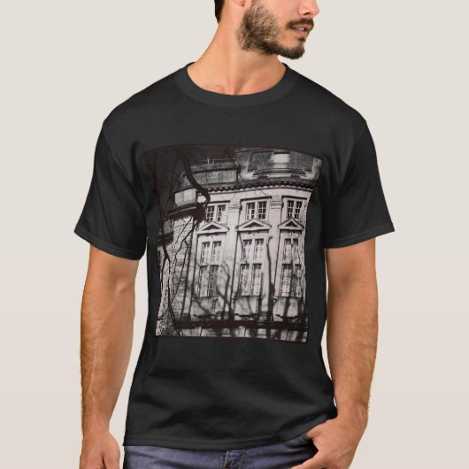 Vierkante foto - Universiteit T-shirt (Voorkant)