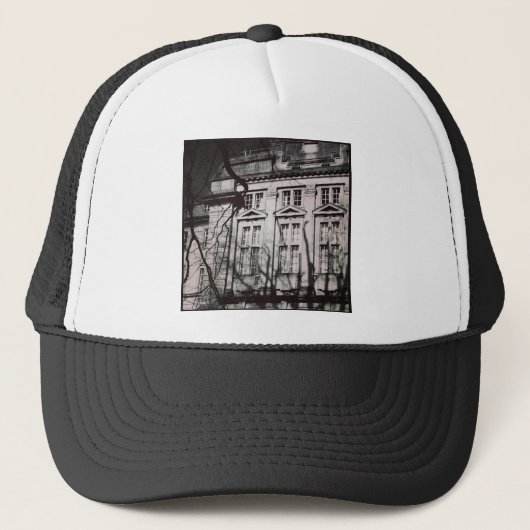 Vierkante foto - Universiteit Trucker Pet (Voorkant)