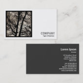 Vierkante foto (v2) - boompitten visitekaartje (Voorkant / Achterkant)