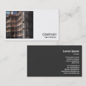 Vierkante foto (v2) - Bouw Visitekaartje (Voorkant / Achterkant)