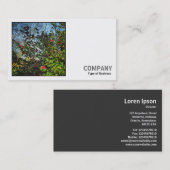 Vierkante foto (v2) - Camellia Struik Visitekaartje (Voorkant / Achterkant)