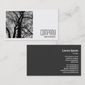 Vierkante foto (v2) - Contraststructuur Visitekaartje (Voorkant / Achterkant)