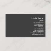 Vierkante foto (v2) - Contraststructuur Visitekaartje (Achterkant)