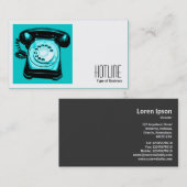 Vierkante foto (v2) - Hotline Cyaan Visitekaartje (Voorkant / Achterkant)